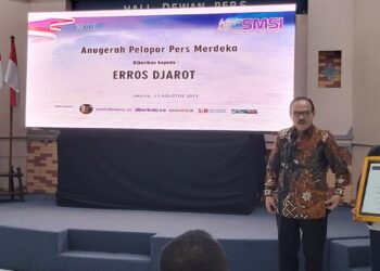 Budayawan Erros Djarot: Saya Kira Orang Pers Sudah Tidak Punya Nyali