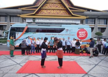 Roadshow Bus KPK 2023 Pamit, Pemprov Riau Ungkapkan Apresiasi
