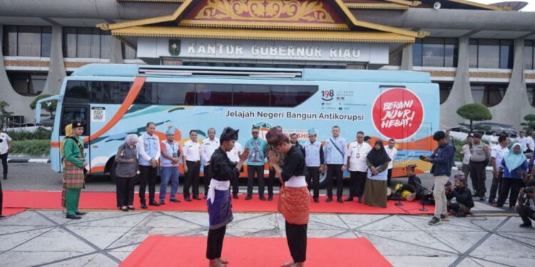Roadshow Bus KPK 2023 Pamit, Pemprov Riau Ungkapkan Apresiasi