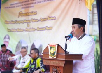 Resmikan Dua Ruas Jalan Di Kampar, Begini Pesan Gubernur Riau