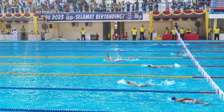 Riau Masih Pemuncak Sementara Klasemen Porwil Sumatera XI