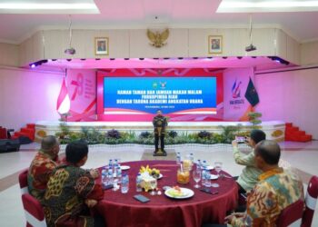 Pemprov Riau Gelar Jamuan Makan Malam Bersama Taruna Tingkat III AAU 2024