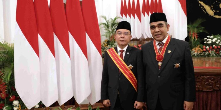 Dua Kader Terbaik Gerindra Dapat Penghargaan dari Presiden Jokowi