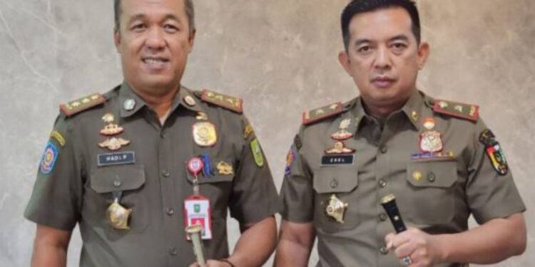 Cegah Pencurian Besi Fasum Satpol PP Riau dan Pekanbaru akan Patroli Bersama