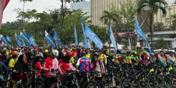 1.300 Pesepeda Meriahkan Riau Pos Gowes Merdeka 2024