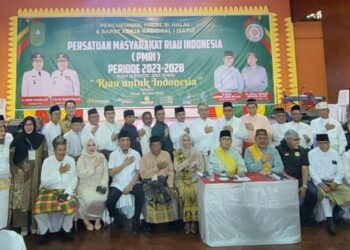 Gubernur Riau Kukuhkan Pengurus PMRI 2023-2028, Harapkan Kontribusi Perantau untuk Pembangunan Daerah