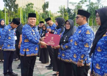 HUT ke-45 Korpri, Plt Gubri SF Hariyanto: Tetap Kompak Jaga Netralitas dan Integritas Bangsa