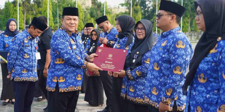 HUT ke-45 Korpri, Plt Gubri SF Hariyanto: Tetap Kompak Jaga Netralitas dan Integritas Bangsa