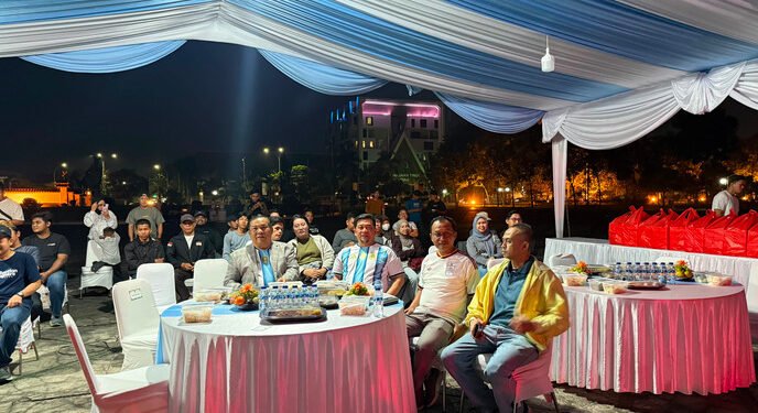 Plt Gubernur Riau Hadiri Nobar Final Piala Dunia 2026, Pererat Kebersamaan Warga