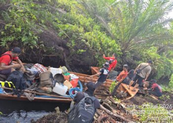 Karhutla Pematang Pudu Padam Total, Manggala Agni Kembali ke Markas