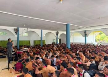 Program RATAKAN Bekali 400 Pelajar SMAN 3 Pekanbaru Cegah Paham IRET