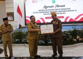 Pemprov Riau Salurkan Rp520,5 Juta untuk Veteran dan Keluarga, Wujud Penghormatan Jasa Pejuang