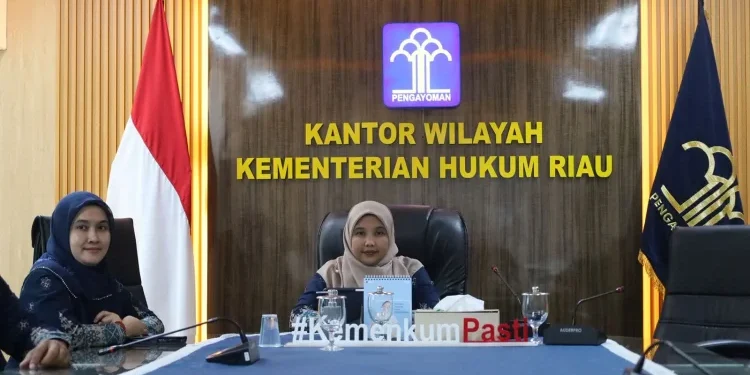 Kemenkum Riau Dorong Penguatan Pengawasan Notaris melalui Evaluasi Permenkumham Nomor 15 Tahun 2020